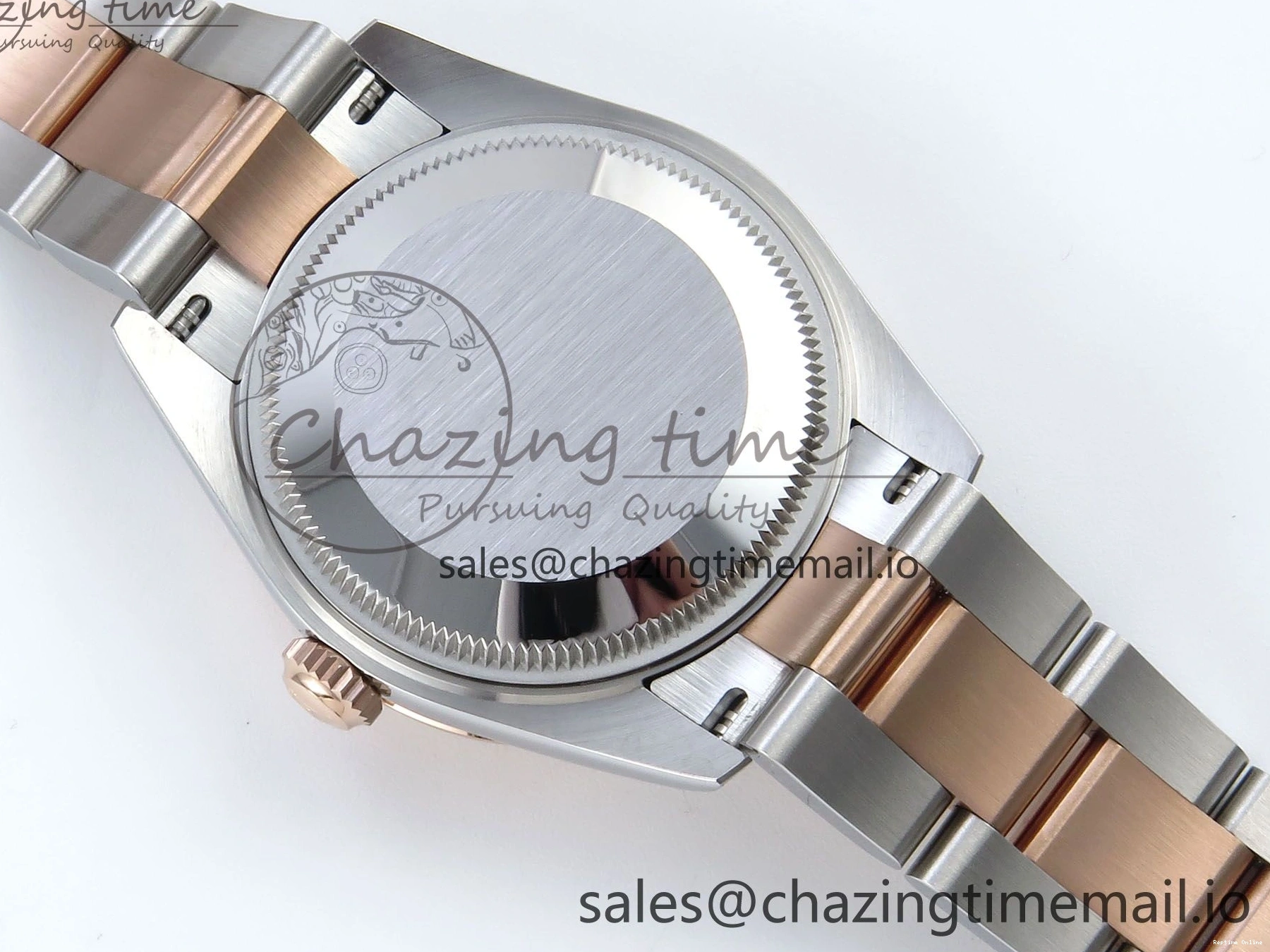 0117 Packable DateJust 31 278271 ARF 1:1 Best Edition 904L Steel RG Roman Dial on SS RG Oyster Bracelet ETA 524